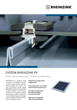 System solarny RHEINZINK-PV