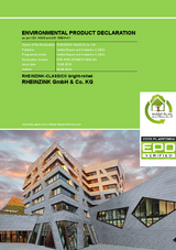 EPD - Environmental Product Declaration RHEINZINK-CLASSIC