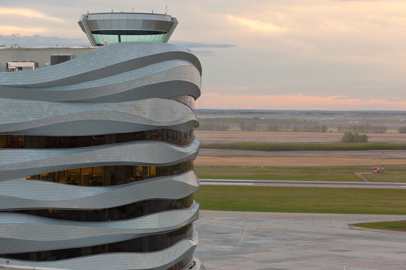 Port lotniczy w Edmonton, Kanada, certyfikat LEED Silver