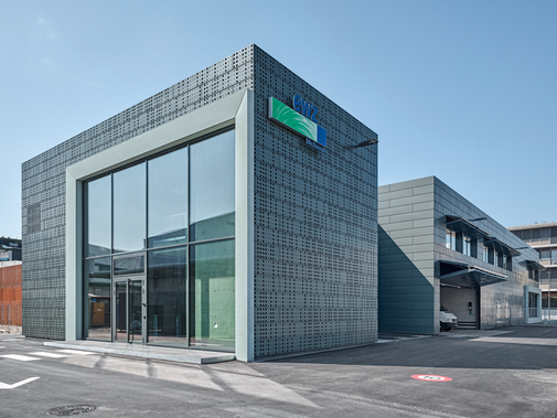 Podstacja i budynek sieci Oerlikon Podstacja i budynek sieci Oerlikon