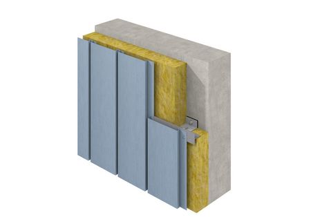 Opis metalowego systemu elewacyjnego z paneli pionowych RHEINZINK SF25 