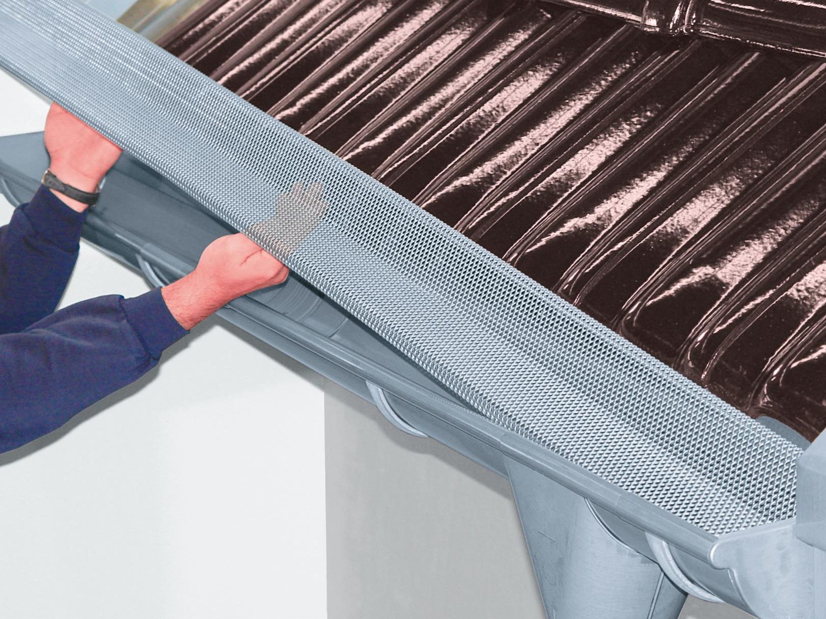 Zabezpieczenie rynny przeciw liściom i siatka na liście