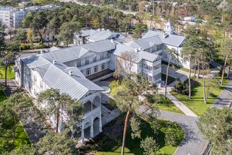 Ikona świdermajera z dachem na rąbek