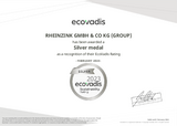 Certificate EcoVadis 2023