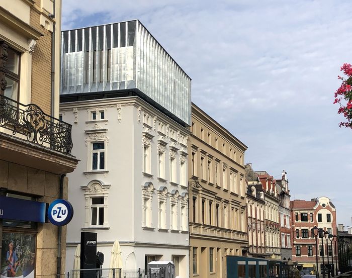[Translate to Polnisch:] Extension of a historic tenement house