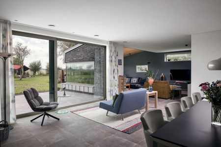 Wnętrza willi w Sint Maarten Wnętrza willi w Sint Maarten