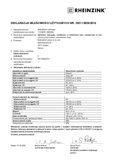 Membrana RHEINZINK-VAPOwall wg EN 13859