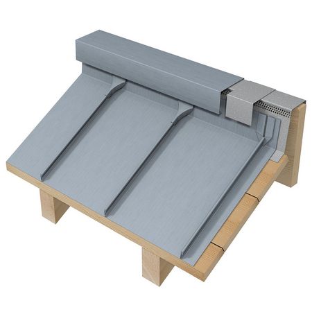 Kalenica dachu na rąbek RHEINZINK Kalenica dachu na rąbek RHEINZINK