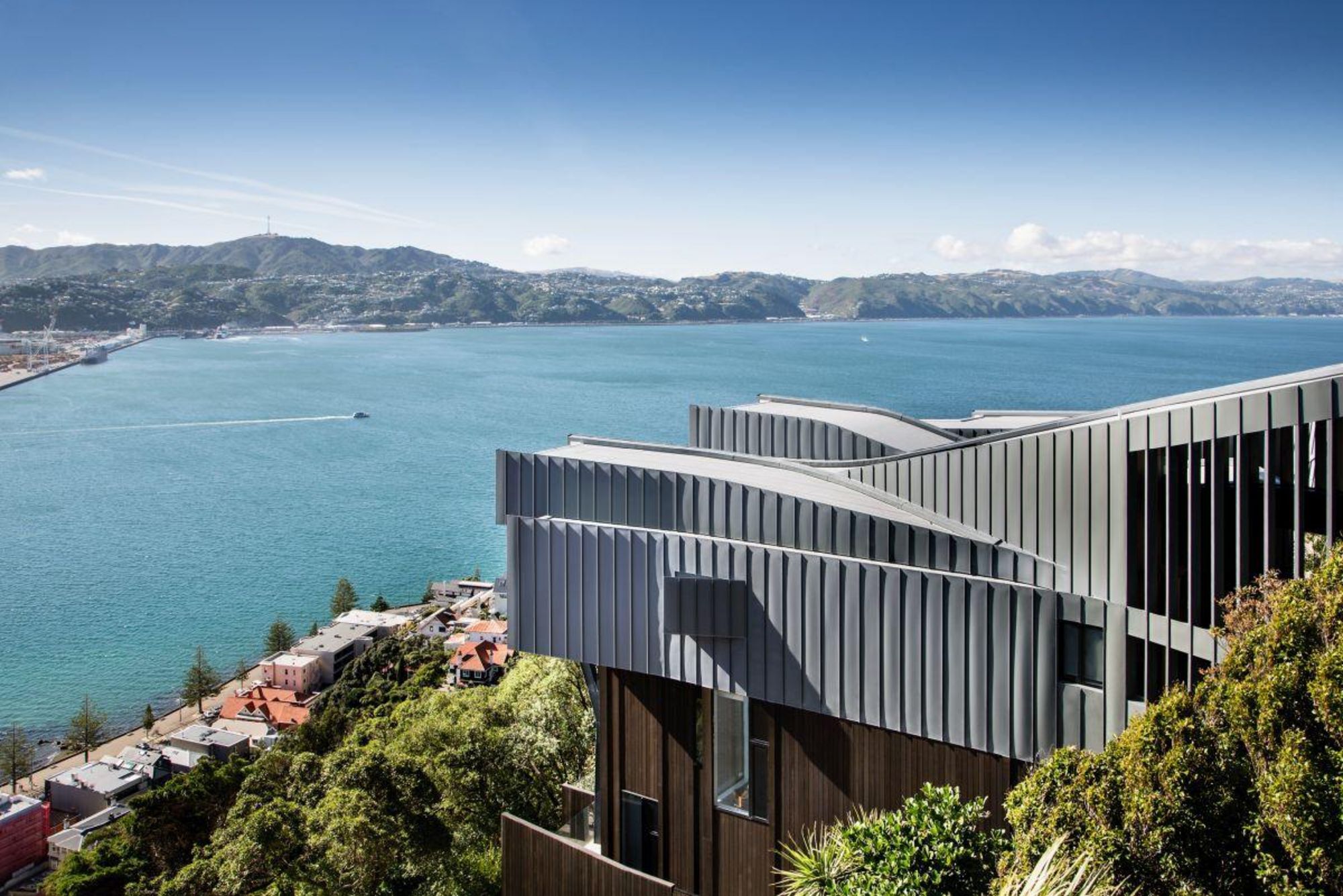 Budynek mieszkalny Zinc House, Waikanae, Nowa Zelandia