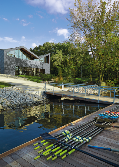 WMS Boathouse at Clark Park WMS Boathouse at Clark Park