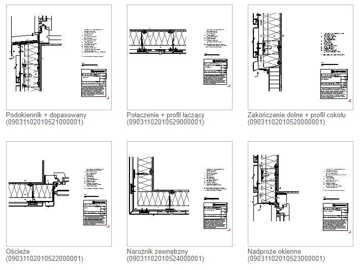 CAD -Elewacja panel HZ